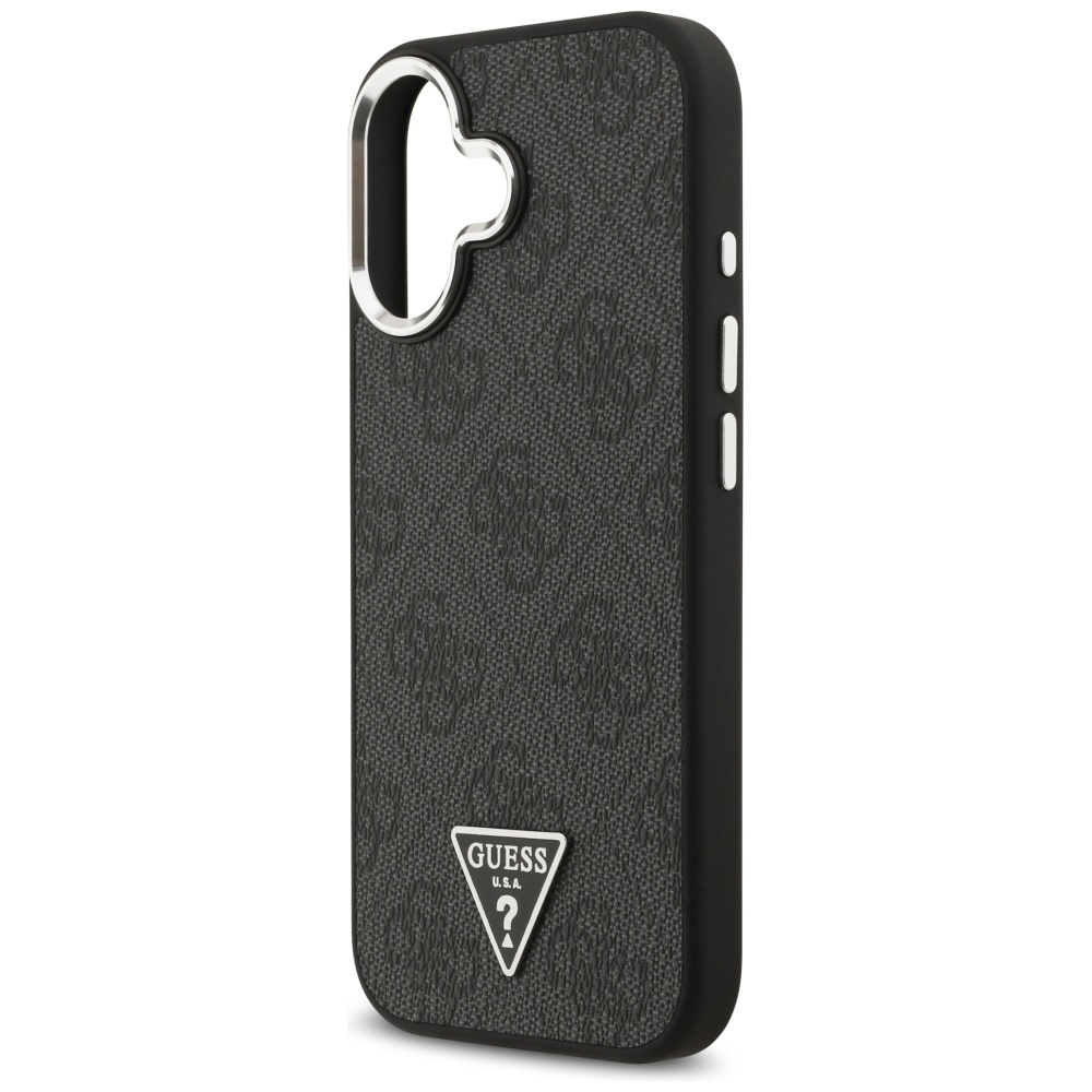 Etui Guess 4G Triangle Logo MagSafe na iPhone 17 - czarnepol