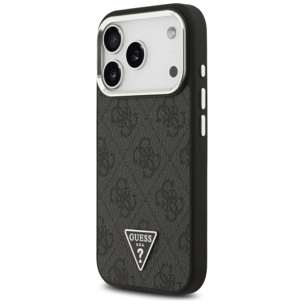 Guess 4G Triangle Logo MagSafe case for iPhone 17 Pro - blackeng