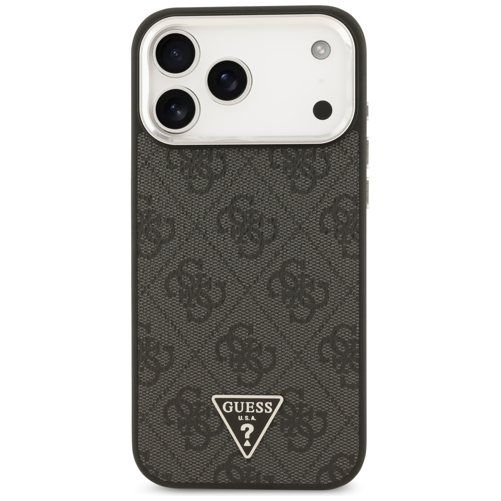 Guess 4G Triangle Logo MagSafe case for iPhone 17 Pro Max - blackeng