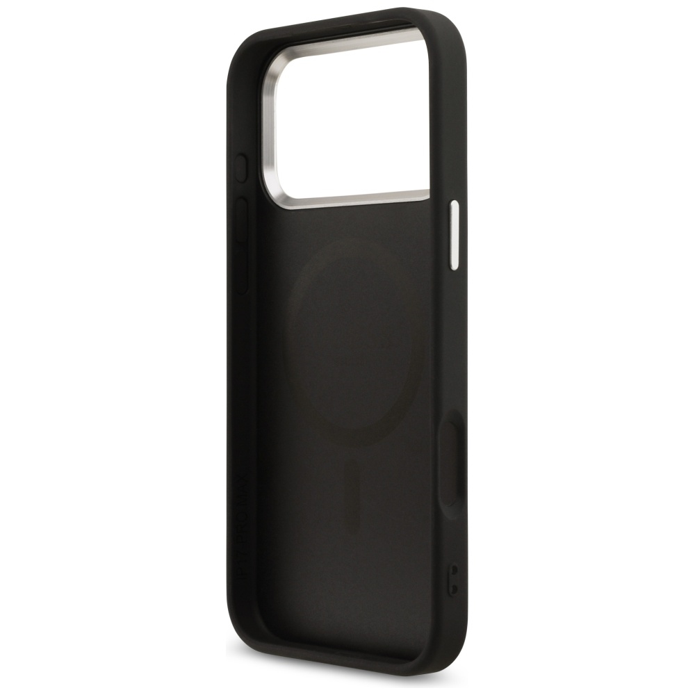 Guess 4G Triangle Logo MagSafe case for iPhone 17 Pro Max - blackeng