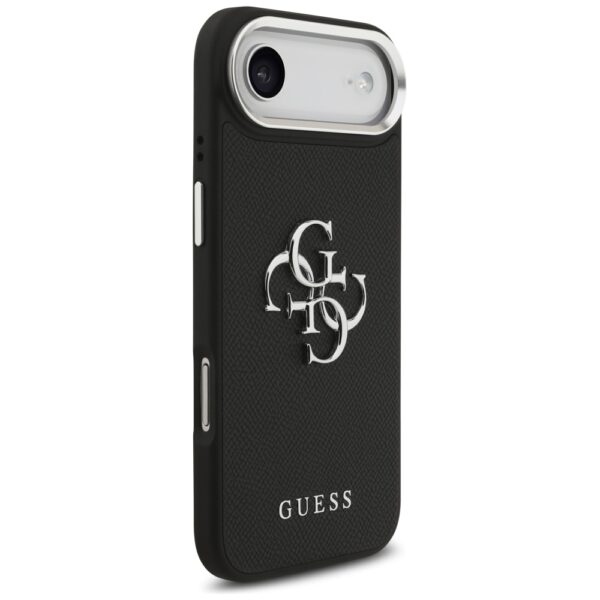 Guess Grained Big 4G Classic Logo case for iPhone 17 Air - blackeng