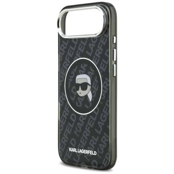 Etui Karl Lagerfeld IML Karl Head Logo MagSafe na iPhone 17 Air - czarnepol