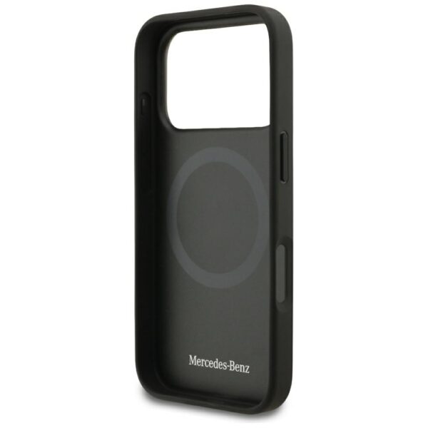 Mercedes Leather The Move MagSafe Case for iPhone 17 Pro - Beigeeng
