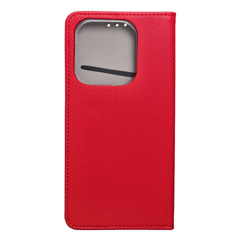 1b91c0b440e1f0f5a05e18c778594fe6 SMART CASE Book for XIAOMI Redmi Note 14 4G (GLOBAL - 163,25mm x 76,55mm x 8,16mm) red