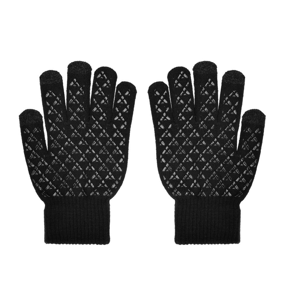 1c60de0e1aff1ea0756d93d6e454e65b Touch screen gloves TRIANGLE for Woman black