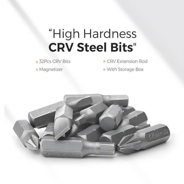 1fe2310ee67bdf0d968c8f1fdf25268e UF-TOOLS - Digital Gun Type Electric Screwdriver Set 36in1