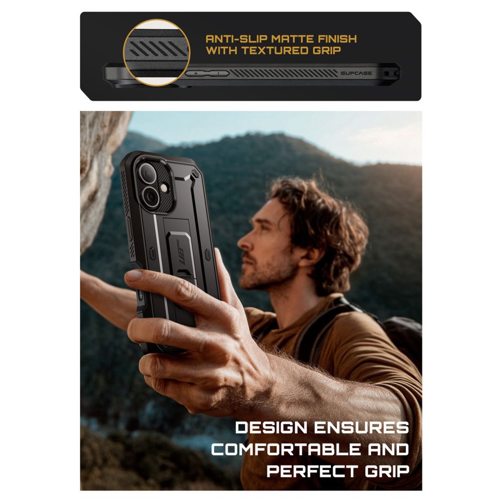Supcase UB Pro iPhone 17 Case - Blackeng