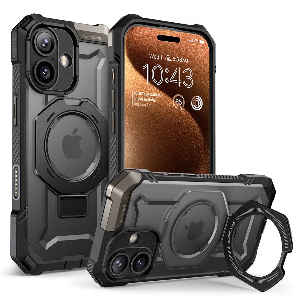 Supcase UB Grip Mag MagSafe Case for iPhone 17 - Blackeng