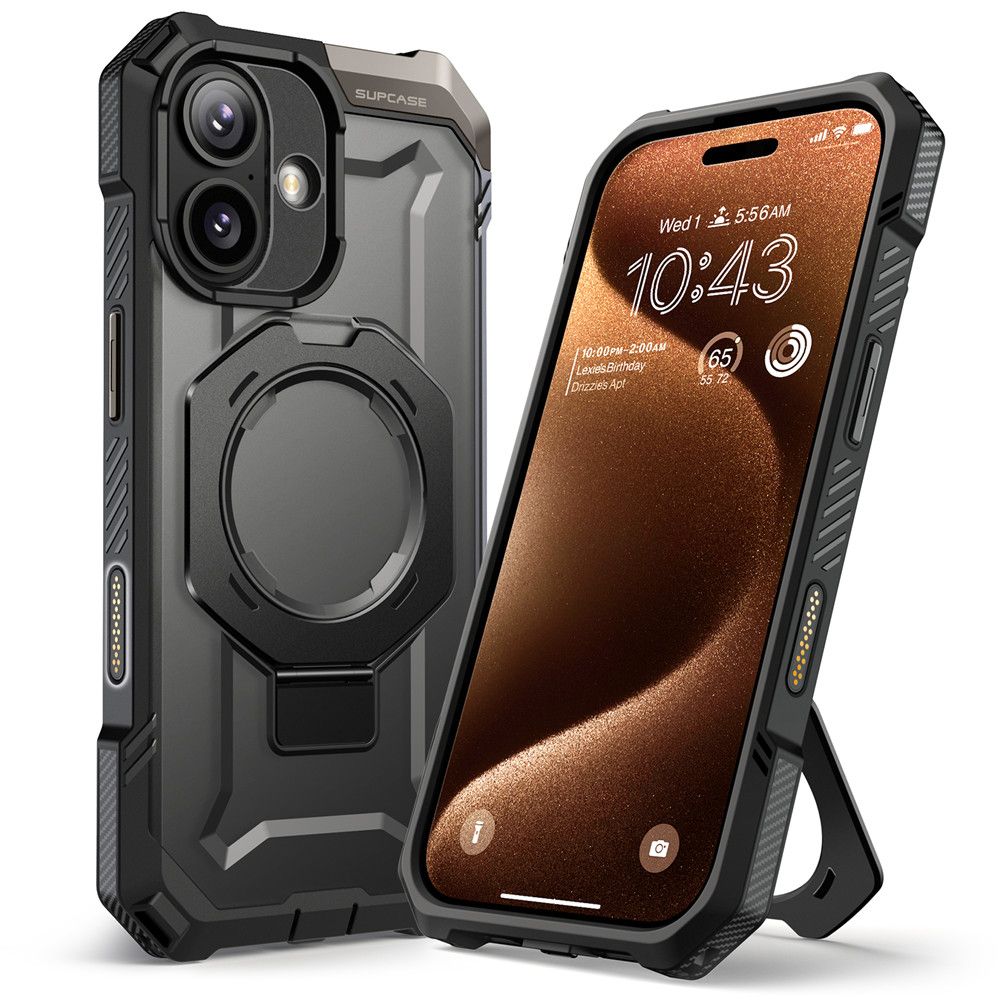 Supcase UB Grip Mag MagSafe Case for iPhone 17 - Blackeng