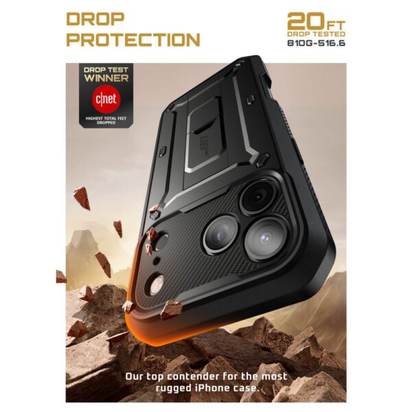 Supcase UB Pro Case for iPhone 17 Pro - Blackeng