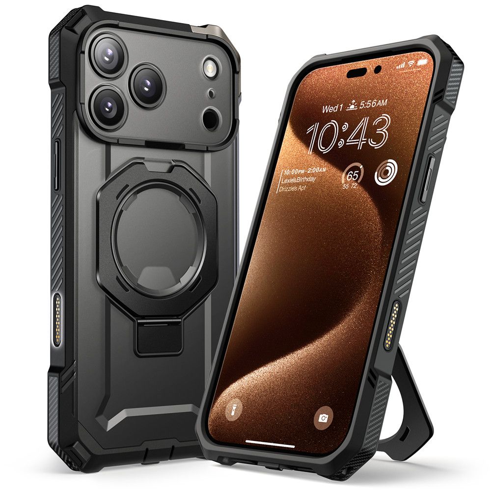 Supcase UB Grip Mag MagSafe Case for iPhone 17 Pro - Blackeng