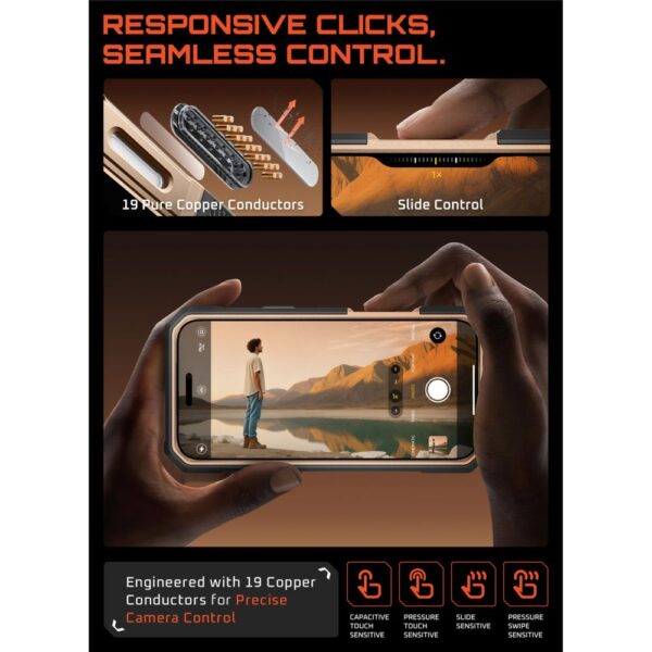 Supcase UB Grip Pro Mag MagSafe Case for iPhone 17 Pro - Goldeng