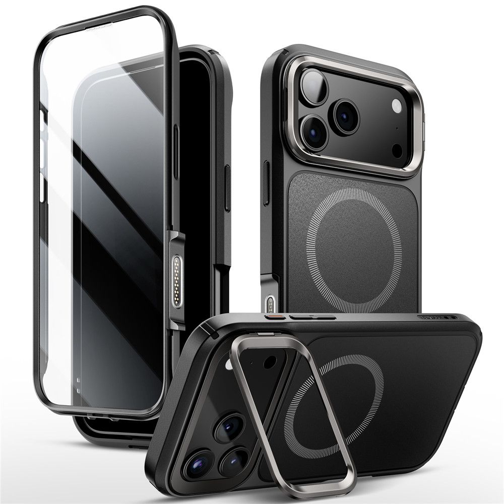Supcase IBLSN Ares Flip Mag MagSafe Case for iPhone 17 Pro Max - Blackeng