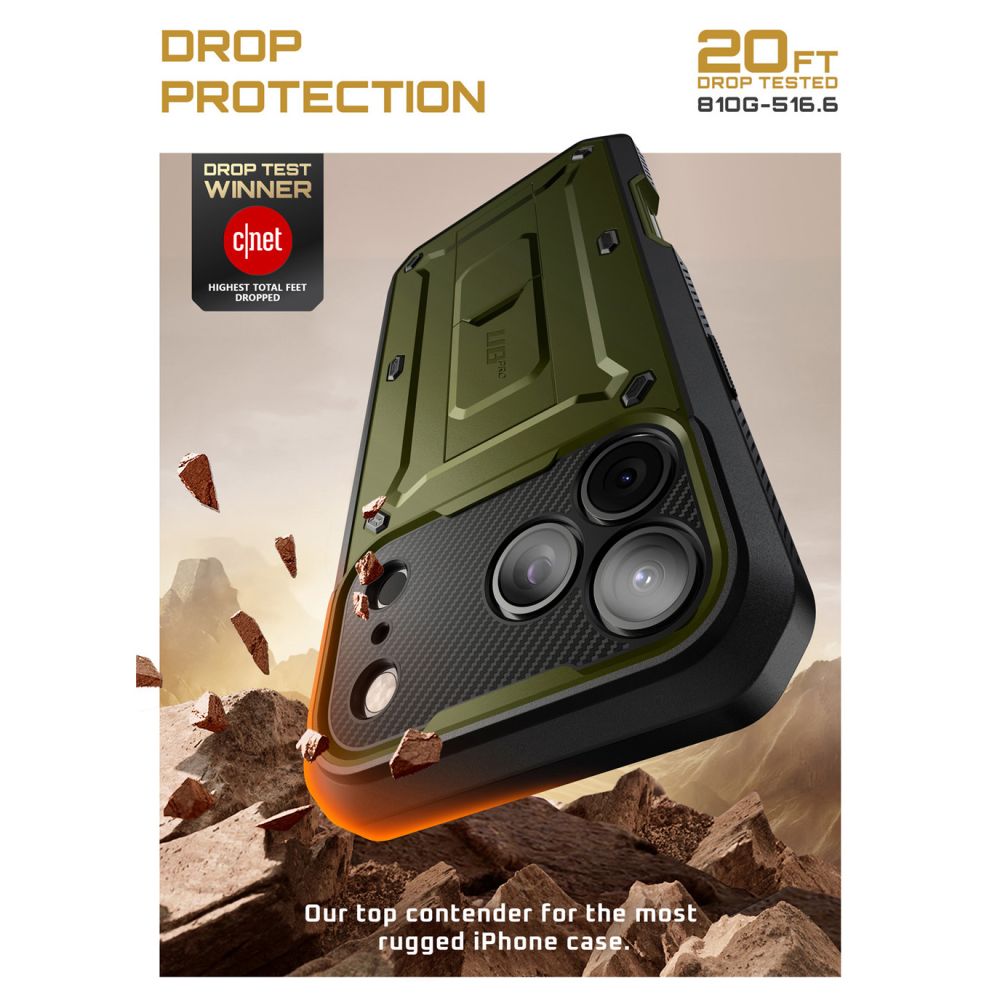 Supcase UB Pro Case for iPhone 17 Pro Max - Greeneng