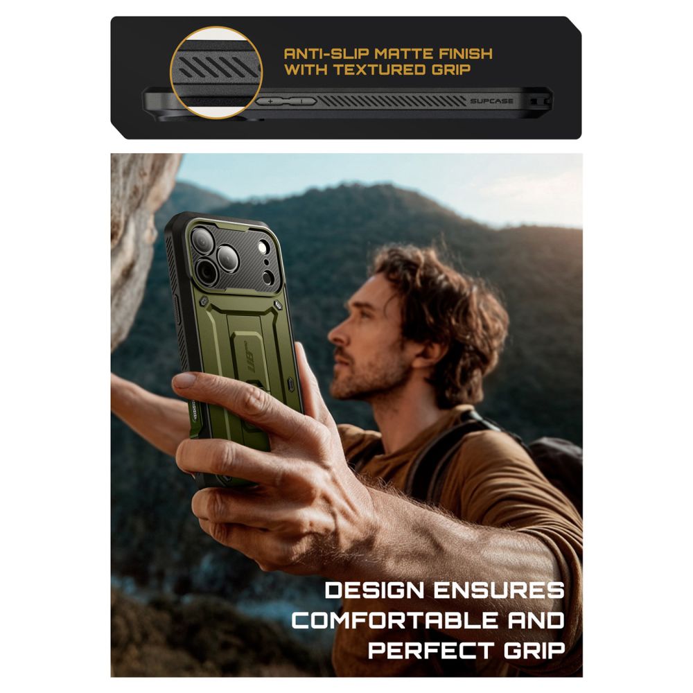 Supcase UB Pro Case for iPhone 17 Pro Max - Greeneng