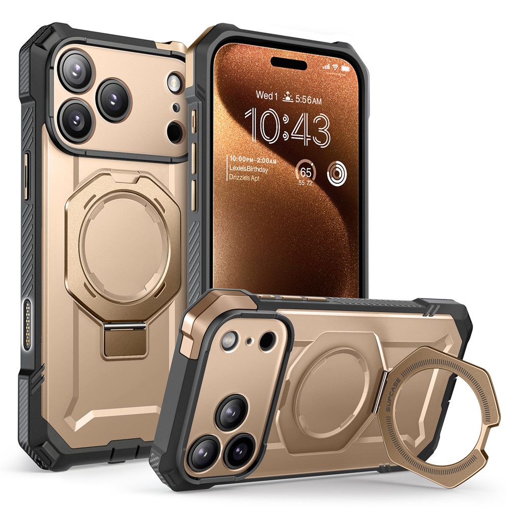 Supcase UB Grip Mag MagSafe Case for iPhone 17 Pro Max - Goldeng