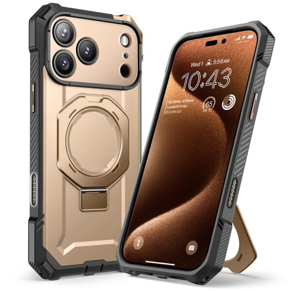 Supcase UB Grip Mag MagSafe Case for iPhone 17 Pro Max - Goldeng