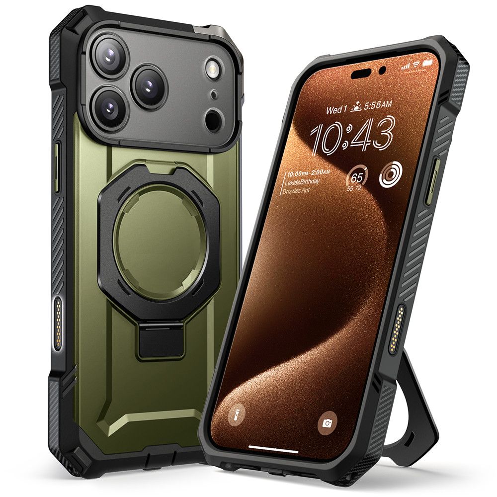 Supcase UB Grip Mag MagSafe Case for iPhone 17 Pro Max - Greeneng