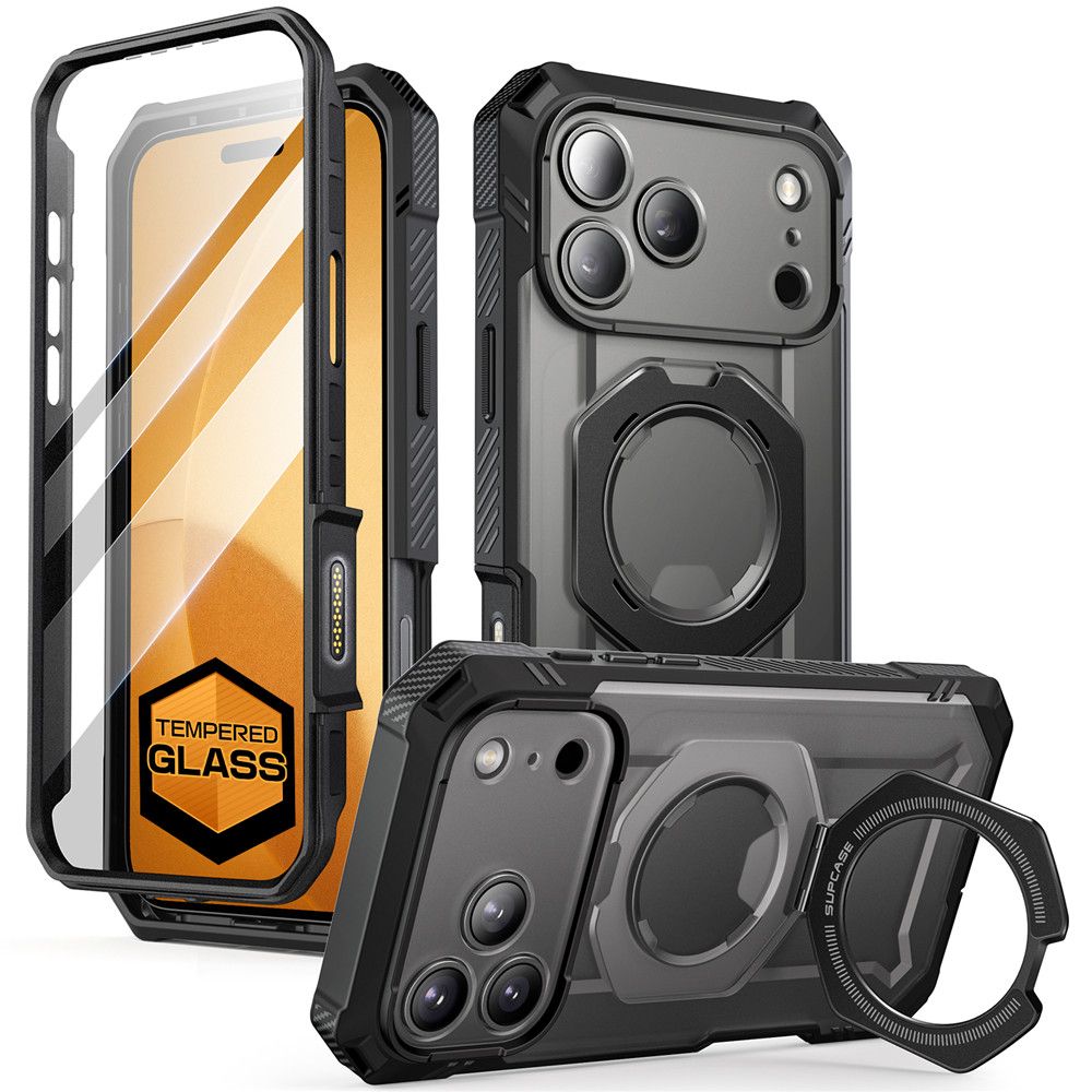 Supcase UB Grip Pro Mag MagSafe Case for iPhone 17 Pro Max - Blackeng