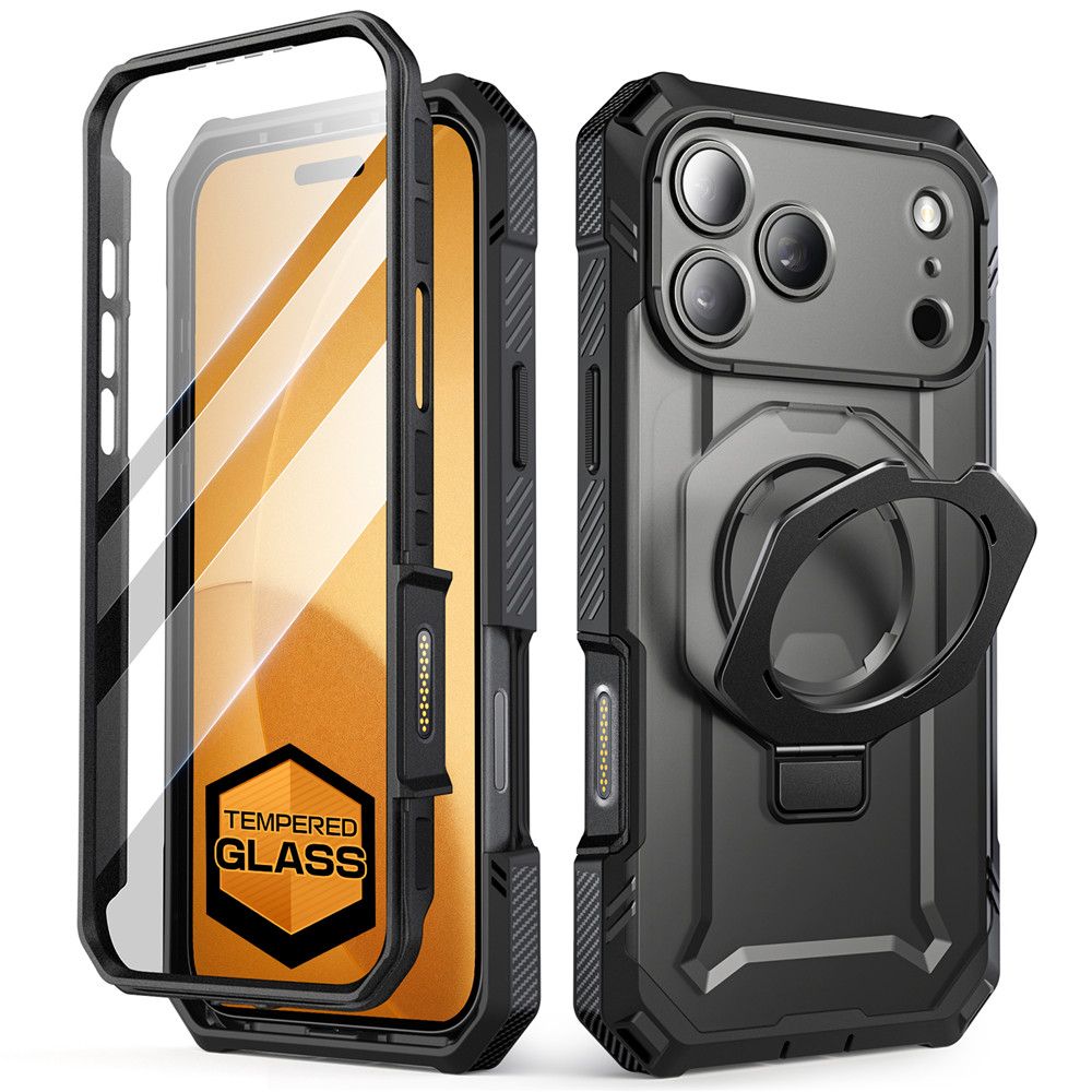 Supcase UB Grip Pro Mag MagSafe Case for iPhone 17 Pro Max - Blackeng
