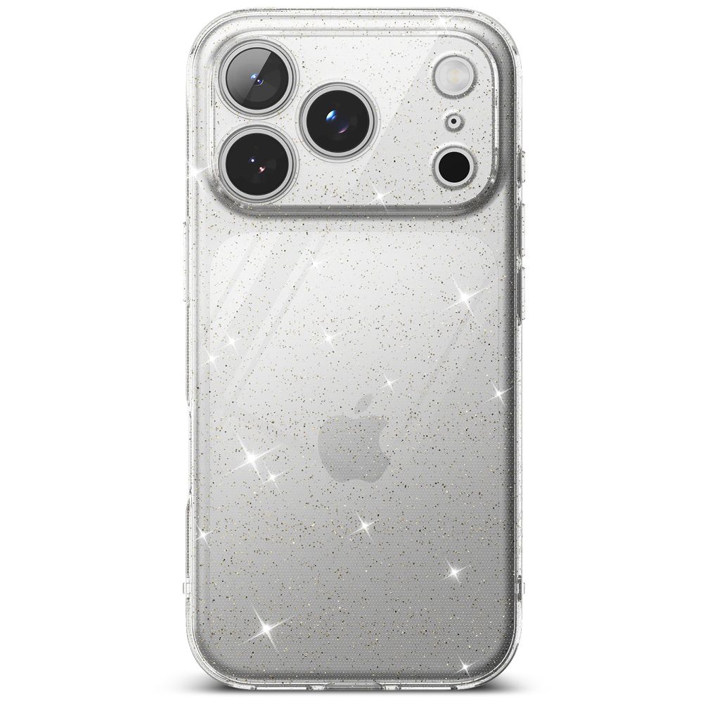 Ringke Air Case for iPhone 17 Pro Max - Clear and Glittereng