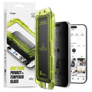 Ringke Easy Slide 2-pack Privacy Glass for iPhone 17 Pro Maxeng