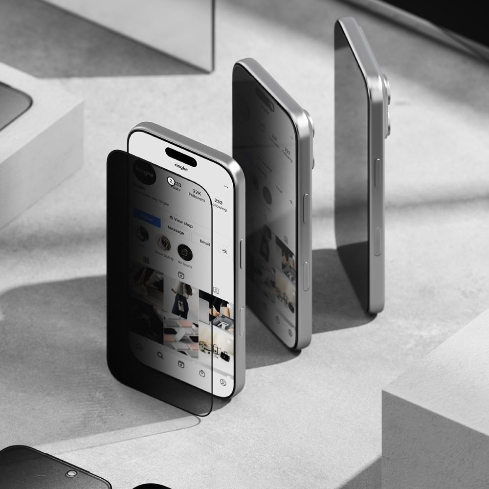 Ringke Easy Slide 2-pack Privacy Glass for iPhone 17 Pro Maxeng