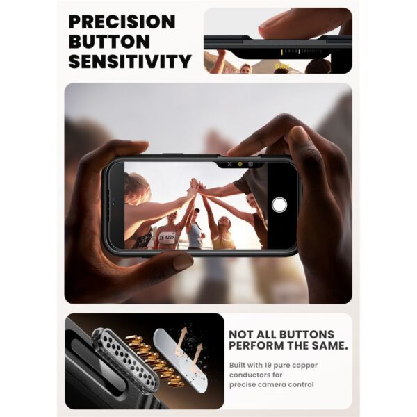 Supcase IBLSN Ares Flip Mag MagSafe Case for iPhone 17 Pro - Blackeng
