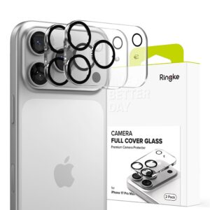 Ringke Camera Full Cover 2-pack for iPhone 17 Pro Max - Blackeng