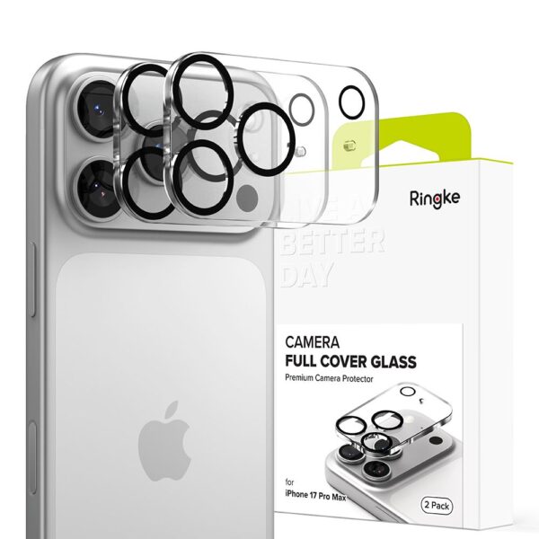 Ringke Camera Full Cover 2-pack for iPhone 17 Pro Max - Blackeng