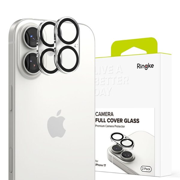Ringke Camera Full Cover 2-pack for iPhone 17 - Blackeng