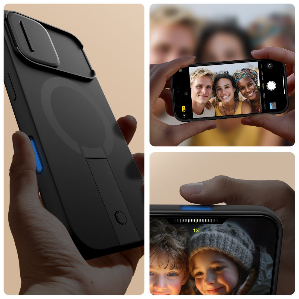 CREATOR: gd-jpeg v1.0 (using IJG JPEG v62), quality = 80 Tech-Protect Kevlar Aura MagSafe Case for iPhone 17 - Blackeng