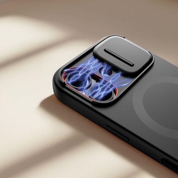 CREATOR: gd-jpeg v1.0 (using IJG JPEG v62), quality = 80 Tech-Protect Kevlar Aura MagSafe Case for iPhone 17 - Blackeng