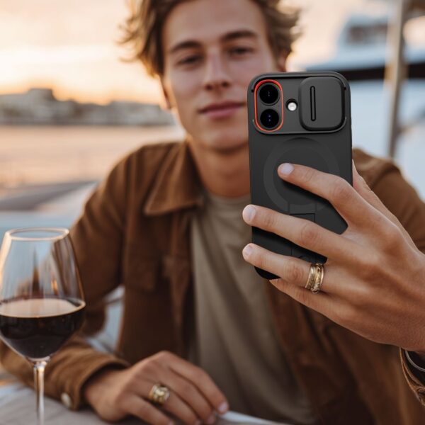 CREATOR: gd-jpeg v1.0 (using IJG JPEG v62), quality = 80 Tech-Protect Kevlar Aura MagSafe Case for iPhone 17 - Blackeng