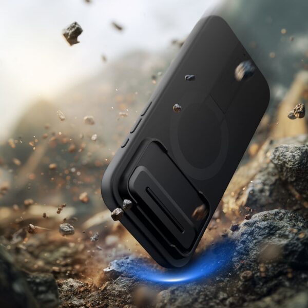 CREATOR: gd-jpeg v1.0 (using IJG JPEG v62), quality = 80 Tech-Protect Kevlar Aura MagSafe Case for iPhone Air - Blackeng