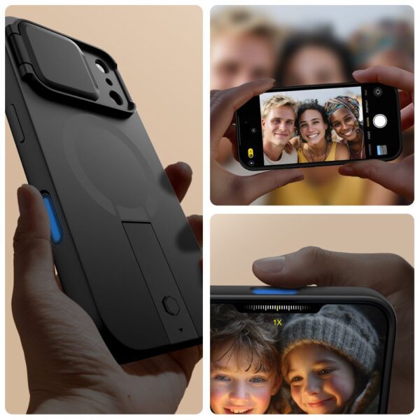 CREATOR: gd-jpeg v1.0 (using IJG JPEG v62), quality = 80 Tech-Protect Kevlar Aura MagSafe Case for iPhone 17 Pro - Blackeng