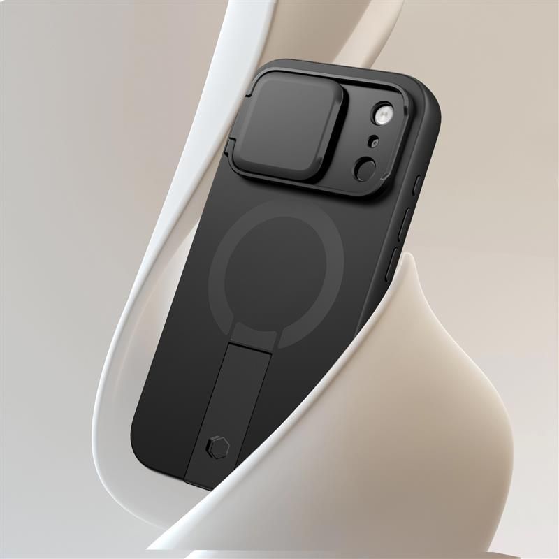 CREATOR: gd-jpeg v1.0 (using IJG JPEG v62), quality = 80 Tech-Protect Kevlar Aura MagSafe Case for iPhone 17 Pro - Blackeng