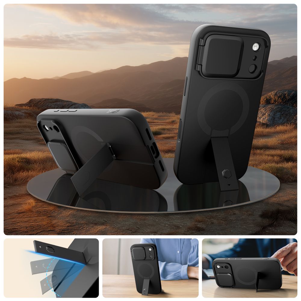 CREATOR: gd-jpeg v1.0 (using IJG JPEG v62), quality = 80 Tech-Protect Kevlar Aura MagSafe Case for iPhone 17 Pro Max - Blackeng