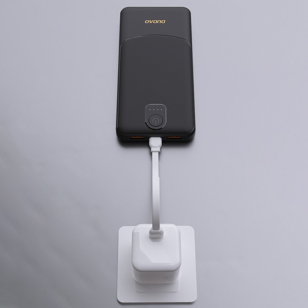 Powerbank Dudao K10 10000mAh 2.4A 2 x USB-A - whiteeng