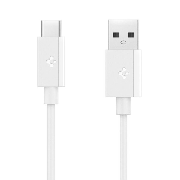 Spigen EB6010AC USB-A / USB-C 60W Cable 100 cm - Whiteeng