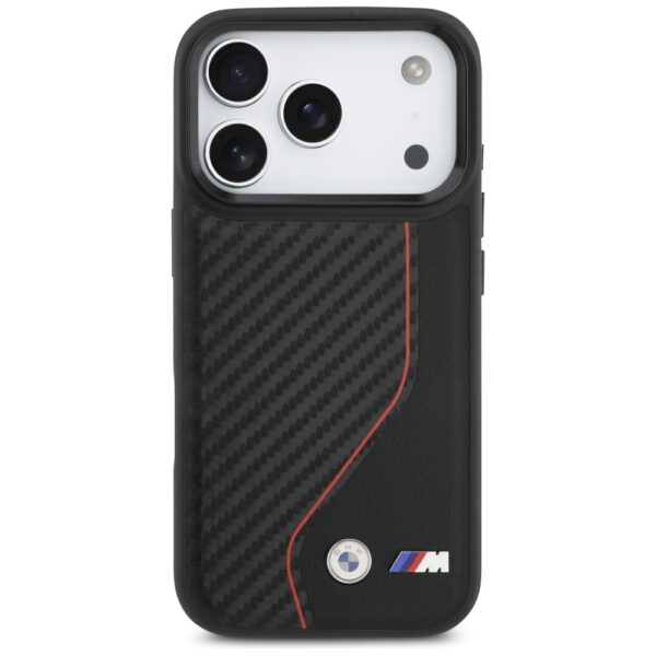 BMW M Carbon Line & Logo MagSafe Case for iPhone 17 Pro - Redeng
