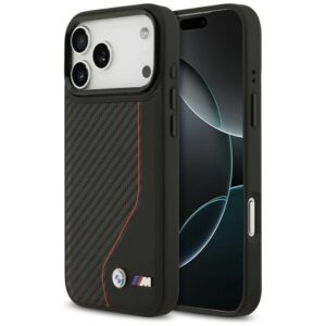 BMW M Carbon Line & Logo MagSafe Case for iPhone 17 Pro Max - Redeng