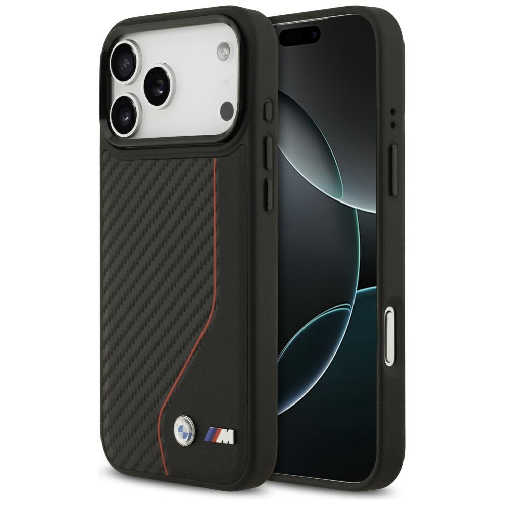 BMW M Carbon Line & Logo MagSafe Case for iPhone 17 Pro Max - Redeng