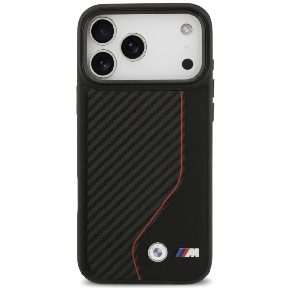 BMW M Carbon Line & Logo MagSafe Case for iPhone 17 Pro Max - Redeng