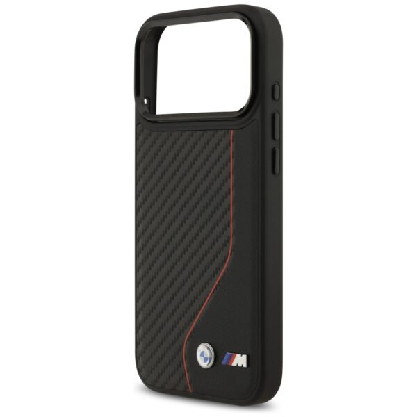 BMW M Carbon Line & Logo MagSafe Case for iPhone 17 Pro Max - Redeng