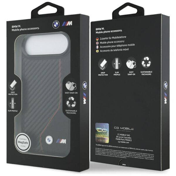 BMW M Carbon Line & Logo MagSafe Case for iPhone Air - Redeng