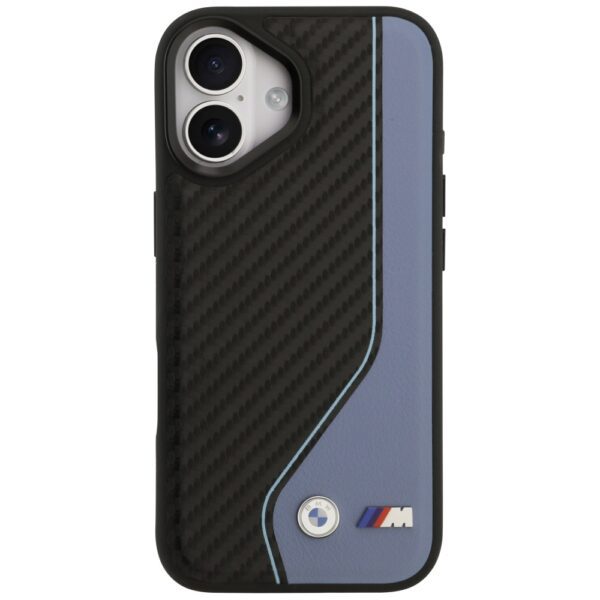 200634_3 BMW M Carbon Logo MagSafe Case for iPhone 17 - Blueeng