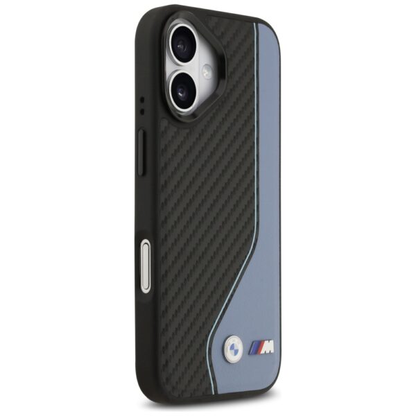 200634_4 BMW M Carbon Logo MagSafe Case for iPhone 17 - Blueeng