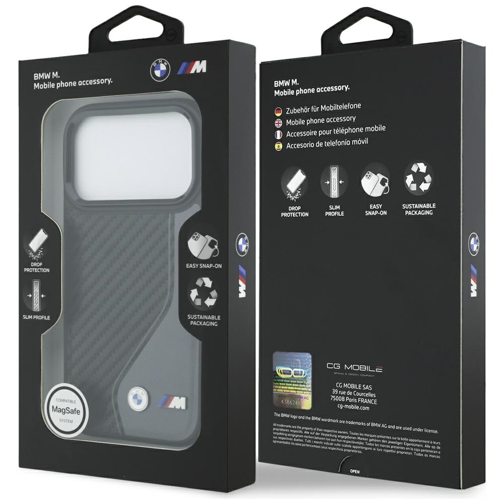 BMW M Carbon Logo MagSafe case for iPhone 17 Pro - graphiteeng