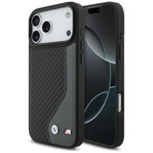 BMW M Carbon Logo MagSafe case for iPhone 17 Pro Max - graphiteeng